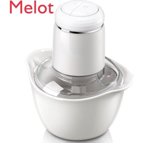 Meat Grinder Household Electric Ceramic Small Multi-Function Automatic Mixer Vegetable Grinder Meat Stuffing Crushing