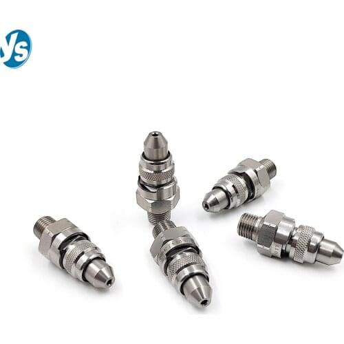 Stainless Steel Rapid Assembly Solid Cone Spray Nozzle, Quick Release Cone Spray Nozzle, Quick Dismantling Full Cone Nozzle