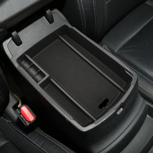 Color My Life Car Central Storage Box Armrest Box Storage Glove Storage Box for Kia All New Sportage QL KX5 2016 - 2020 AT