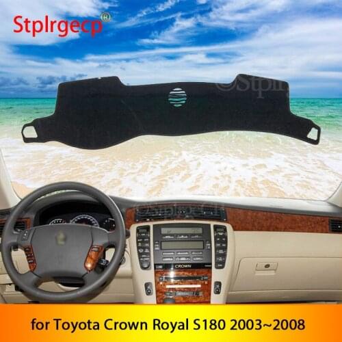 For Toyota Crown Royal S180 2003~2008 Anti-Slip Mat Dashboard Cover Pad Sunshade Dashmat Car Accessories 2007 2006 2005 2004