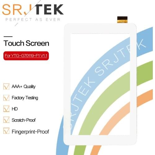 SRJTEK 7" Touch For YTG-G70119-F1 V1.1 Tablet PC Touch Screen Panel Digitizer Glass Sensor Repair Replacement Parts