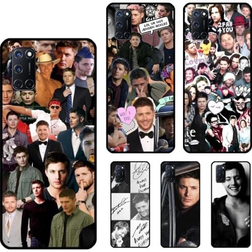 Supernatural Jensen Ackles Phone Case For OPPO A72 A52 A31 A53 A9 A5 2020 A15 A83 A91 A1K A3S A5S F7 Find X2 X3 Pro