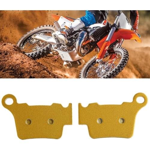 80% Hot Sell 2Pcs Brake Pad Eco-friendly Anti-deform Metal Superduty Rear Brake Mat for Ktm SX 125/150 EXC 250/400