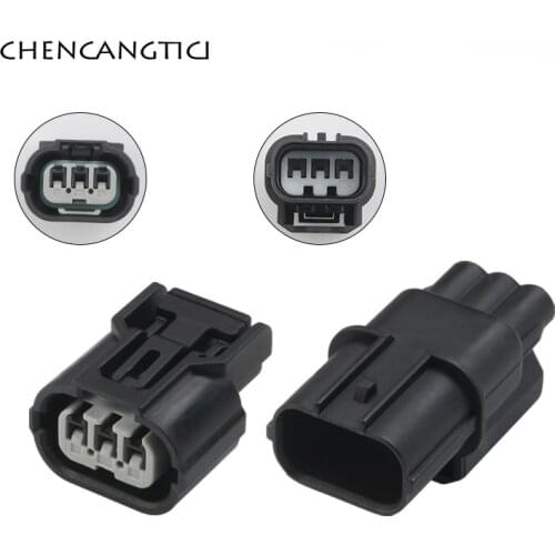 2 Sets HX 040 Sumitomo 3 Pin Way Waterproof Plug Adapter Ignition Coil Connector For Accord Honda Civic Element CR-V 6189-0887