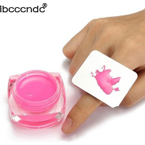 1 piece Manicure Tool Finger Ring Mixing Color Palette Make up Cream Foundation Plate Cosmetic Make up Tools Nail Salon