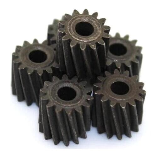 10pcs/lot 0.5 modulus carbon steel helical gear bevel gear 14T*2.9MM for DIY model