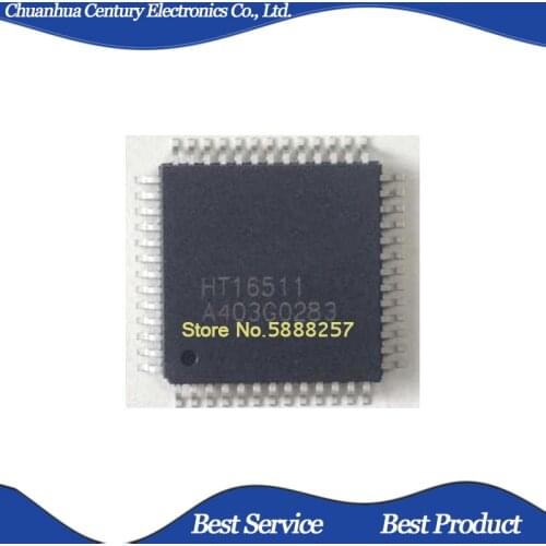 2 pcs/lot HT16511 LQFP52 Original and New In Stock