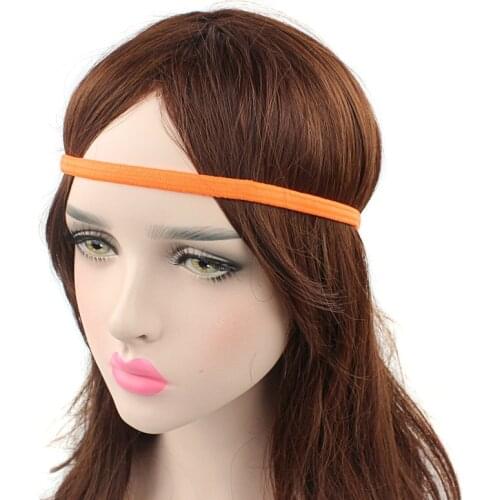 3 PCS Women Men yoga hair bands Sports Headband Anti-slip Elastic Rubber Sweatband Football Yoga biking