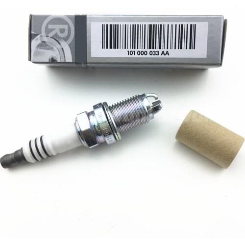 4 6pcs 101000033AA Ignition Spark Plug BKUR6ET-10 for Audi A3 A4 A6 90 100 VW Beetle Golf Magotan BKUR6ET10 2397 101000051AA