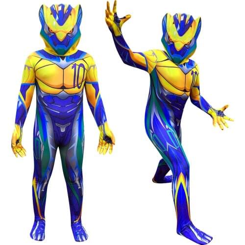 Halloween Costumes for Boys Jumpsuits Kids Character Clown Cosplay Clothes Raven Party Game Funny Cos Clothing