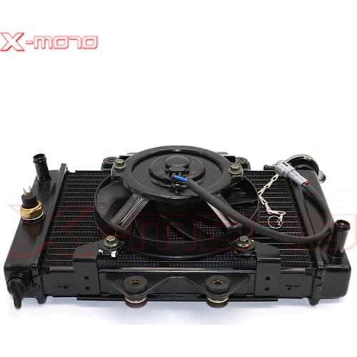 NEW 200cc 250CC Water cooling engine cooler Radiator cooling 12v fan for motorcycle moto Quad 4x4 ATV UTV parts