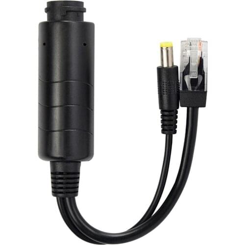 POE Splitter Waterproof FS5712B 10/100M Input 44-57V, Output 12V/1A 1500V High Voltage Isolation