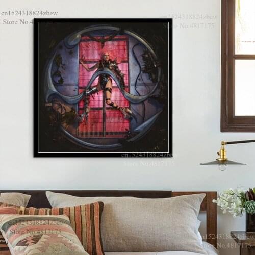 Lady Gaga Poster Singer Music Album Do What U Want ARTPOP The Fame Chromatica Canvas Painting Wall Poster and Print Home Decor