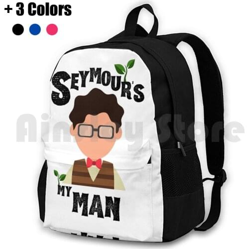SeymourS My Man-Suddenly Seymour-Little Shop Of Horrors Outdoor Hiking Backpack Riding Climbing Sports Bag Suddenly Seymour