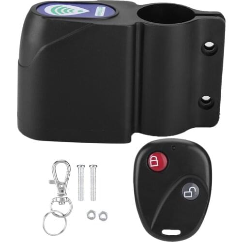Anti-theft Bike Lock Cycling Security Lock Wireless Remote Control Bicycle Alarm