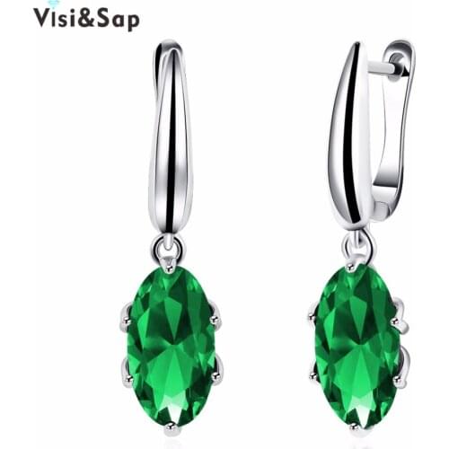 Visisap Rings With Cubic Zirkonia For Women