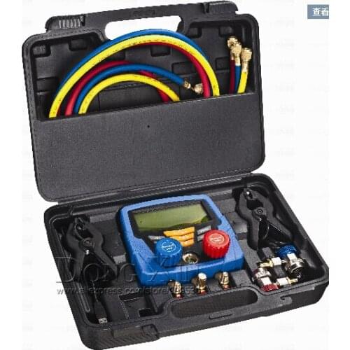 HS-350A Wonderful Digital Refrigerant meters for various refrigerant with 60" charging hose