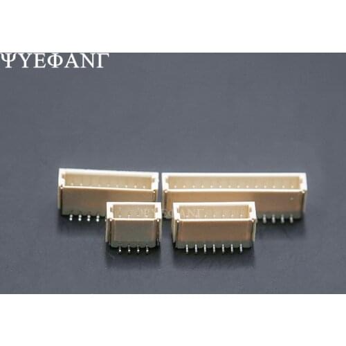 10PCS JST SH 1.0mm Connector Wire-to-Board type SMD Vertical Socket Receptacle 2P 3P 4P 5P 6P 7P 8P 9P 10Pin