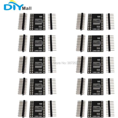 10pcs/lot CJMCU-2317 MCP23017 Serial Interface Module IIC I2C SPI Bidirectional 16-Bit I/O Expander