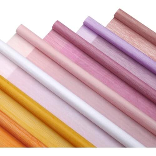 20pcs Non-woven Tissue Paper Florist Packaging Craft Paper Roll 60x60cm Flower Wrapping Paper Wedding Gift Packing Materials