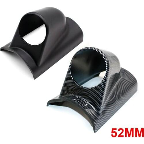 52mm Styling Tool ABS Outdoor Durable Car Gauge Meter Holder Accessory Single Hole Interior Mount Desktop Portable Easy Install