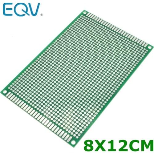 8X12 cm double-Side Copper prototype pcb 8*12 cm Universal Board for Arduino