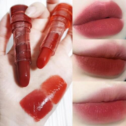 6 Color Velvet Matte Lipstick Long Lasting Nonstick Cup Moisturizing Lipsticks Waterproof Sexy Red Lip Stick Make Up Cosmetics