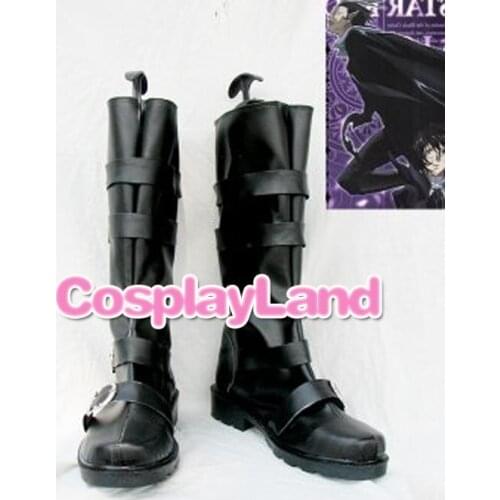 D Gray-Man Arystar Krory Cosplay Boots Shoes Anime Party Cosplay Show Boots Custom Made for Adult Men Shoes