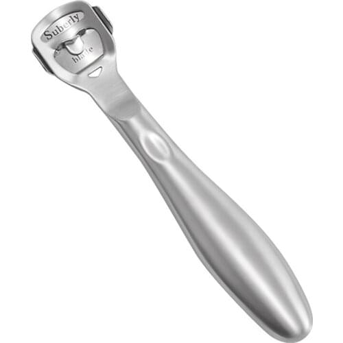 Foot Callus Shaver Heel Hard Skin Remover Hand Feet Pedicure Razor Tool Shavers Stainless Steel Handle 10 Blades Foot Care Tool