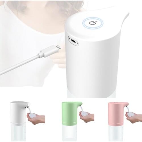 Intelligent Automatic Sensor Foam Dispenser Smart Sensor Rechargeable Liquid Soap Dispenser Touchless Hand Sanitizer Dispenser
