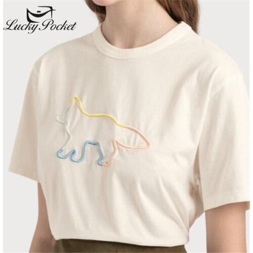 Womens Summer T-shirts Lucky Pocket China