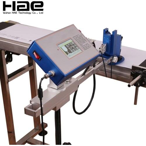 Carton Expiry Date Logo Printing Continuous Inkjet System Coding Machine