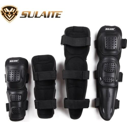 New 4pcs/lots Motorcycle Protective Knee pads + elbow pads Riding Protective Gears Knee Brace Pads Protector Guards knee pads