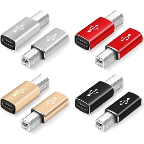 Type- C Conversion USB to Piano Electronic Drum Printer Interface Square Adapter Female Midi for Midi Keyboard