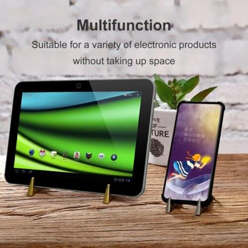 Portable Aluminum Bracket Mobile Phone Holder Desktop Rotating Tablet Base Folding Phone Accessories For Iphone Xiaomi