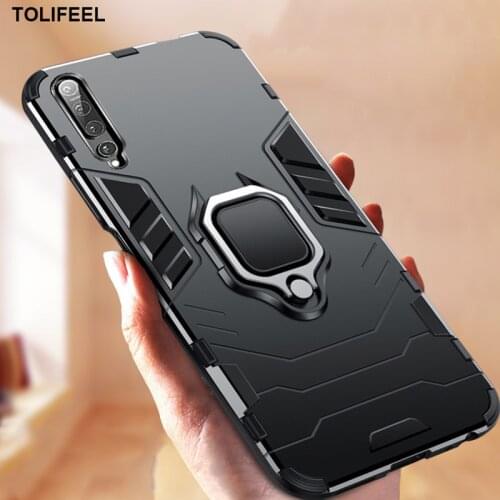 Shockproof Case For Xiaomi Mi 10 Pro Mi10 Lite Cases Stand Holder Magnetic Car Ring Back Cover For Xiaomi Mi Note 10 Pro 5G Capa