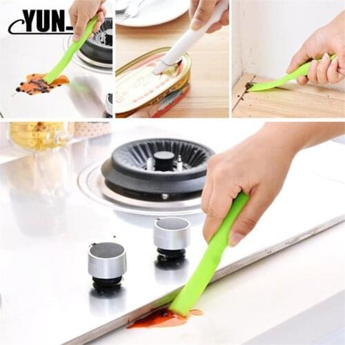 Home Kitchen 1pcs Gadgets Cleaner Crevice Cleaning Scraper Kitchen Accessories Kitchen Goods Cleaning for Mutfak Aksesuarlari 7D