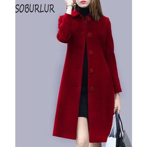 Женские зимние пальто SOBURLUR China At AliExpress