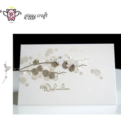 Piggy Craft metal cutting dies cut die mold Fruit decoration branch Scrapbook paper craft album card punch knife art cutter die