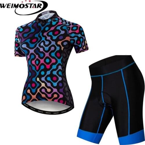Weimostar Womens Summer Maillot Cycling Jersey 2019 Female Bicycle Clothing Road Bike Clothes Uniform Wear Riding Shirts