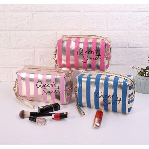 Waterproof Laser Cosmetic Bags Women Make Up Bag PU Pouch Wash Toiletry Bag Travel Organizer Case