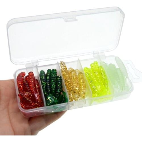 WLDSLURE soft bait sea fishing tackle 5cm/6cm wobbler jigging fishing lure silicone bait soft worm