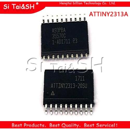 1pcs/lots ATTINY2313A-SU ATTINY2313A ATTINY2313 SOP-20 Microcontroller 8-bit 2K flash memory