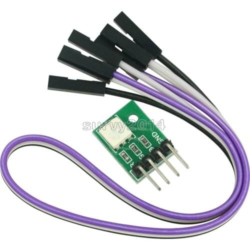 2PCS 3 Colour RGB SMD LED Module 5050 full color Pwm tri-color LED For Arduino MCU