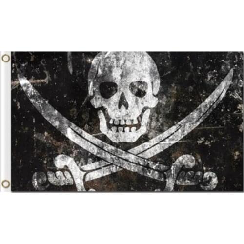 3x5ft polyester pirate flags decorations custom any your text hobby flag banner