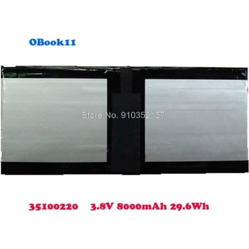 Laptop Battery For ONDA OBook11 35100220 OBook 11 3.8V 8000mAh 29.6Wh CLTD 35100220