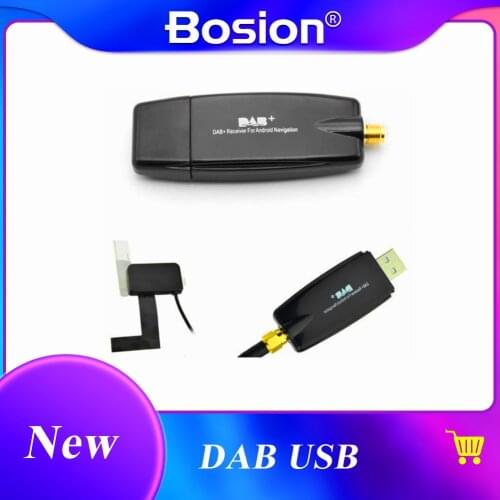 DAB Car Radio Tuner Receiver USB stick DAB box for Universal DAB+ antenna usb dongle for Android car multimedia player
