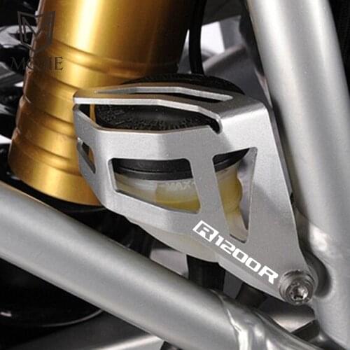 For BMW R1200R R 1200 R1200 R 2014-2018 2015 2016 Motorcycle Rear Brake Fluid Pump Tank Reservoir Guard Cap Oil Cover Protector