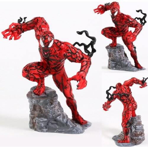 12cm Venom Figure Red Carnage Statue Model Toy Doll Christmas Gift