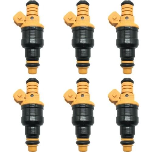 6pcs Fuel Injector Nozzle for Ford Bronco Excursion F150 F250 F350 E150 E250 E350 4.6 5.0 5.4 0280150556 0280150943 0280150939
